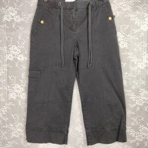Anne Klein Sport  A/Line Capris Black size 4